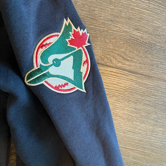 Toronto Blue Jays- Cooperstown Classic New Era 1992 World Series Hoodie- Size L - Picture 8 of 9